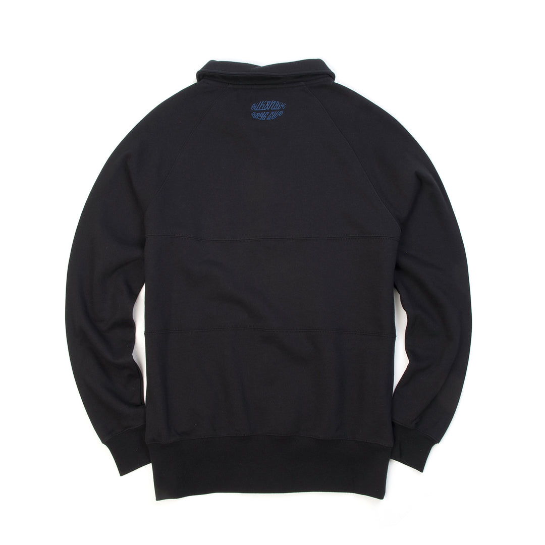 Billionaire Boys Club | Raygun Collared Crewneck Black - Concrete