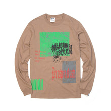 Load image into Gallery viewer, Billionaire Boys Club | Collage Print L/S T-Shirt Taupe - Concrete