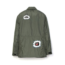 Afbeelding in Gallery-weergave laden, Billionaire Boys Club | Technical Nylon Military Jacket Olive - Concrete