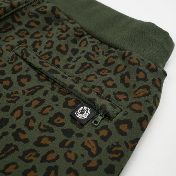 Billionaire Boys Club | Leopard Sweatpants Green - Concrete