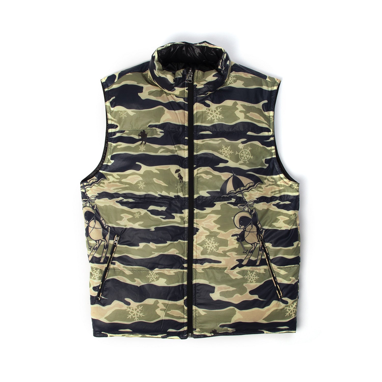 Billionaire Boys Club Camouflage buying Puffer Vest BBC Vest