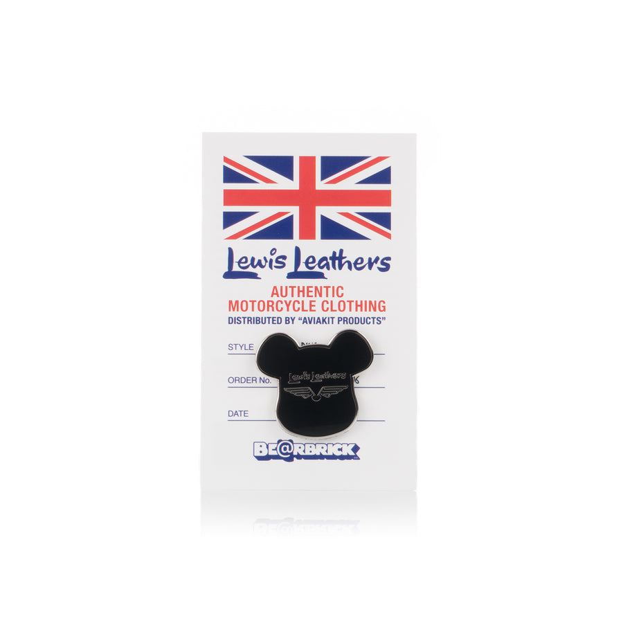BE@RBRICK | x Lewis Leathers Pin Black - Concrete