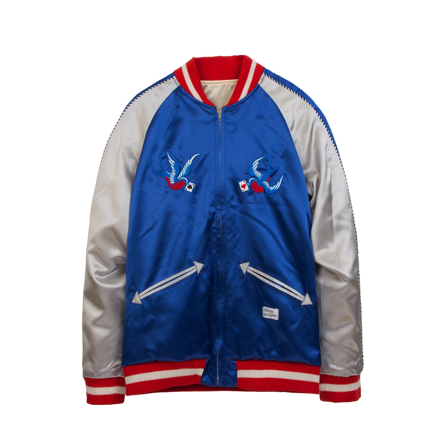 Bedwin & The Heartbreakers | 'McKnight' Reversible Souvenir Jacket Blu