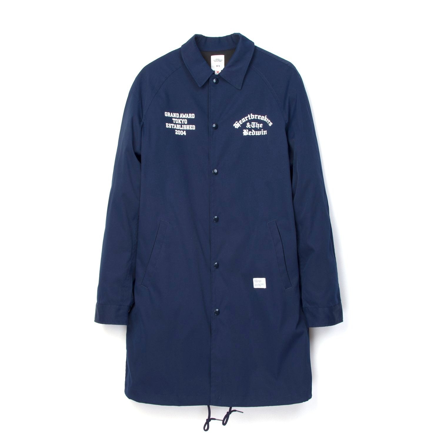 BEDWIN / LONG NYLON COACHES JACKET☆JILL-