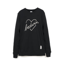 Load image into Gallery viewer, Bedwin &amp; The Heartbreakers | &#39;Lou&#39; L/S C-Neck Sweat Black - Concrete