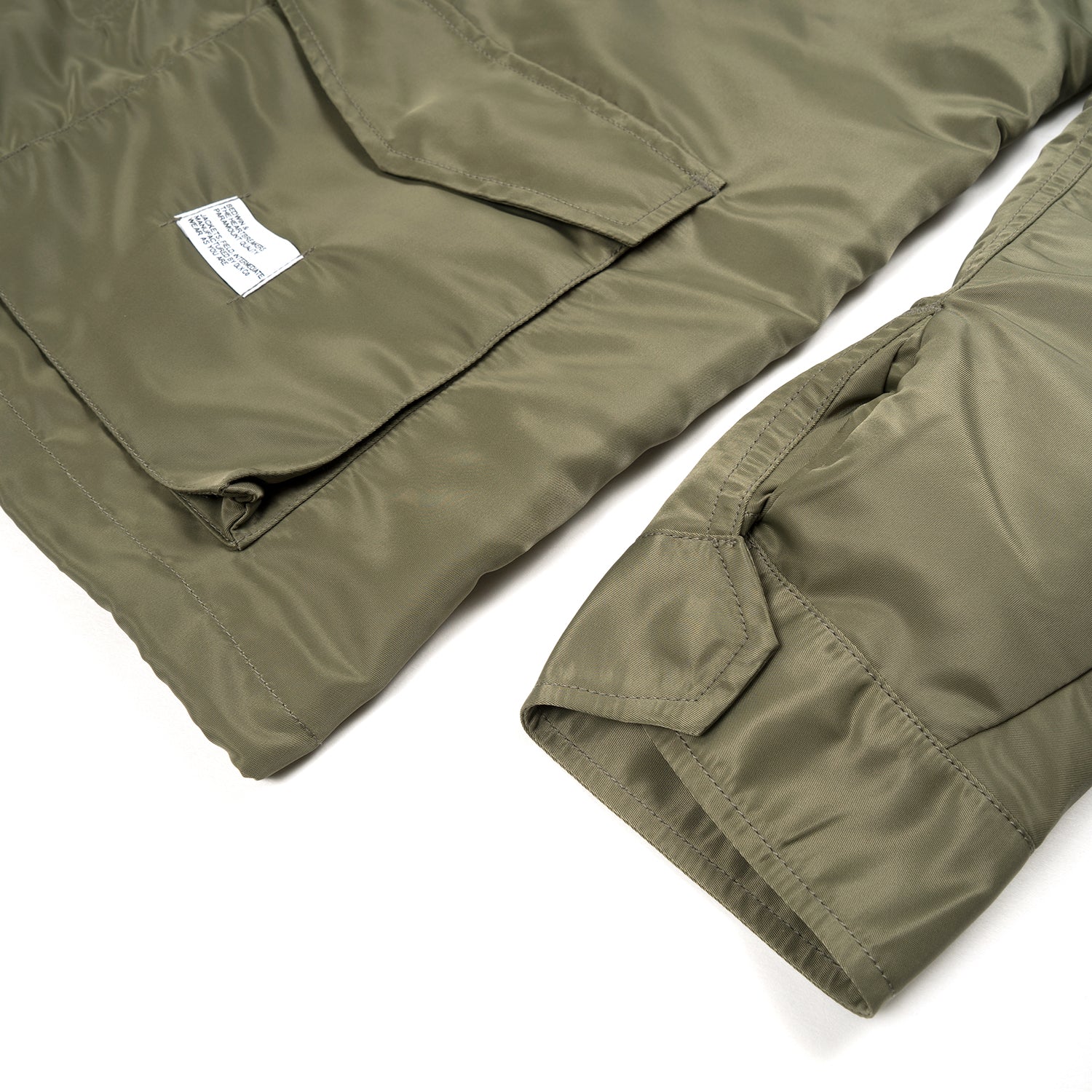 Bedwin & The Heartbreakers | 'Gordon' Type M-65 Field Jacket Olive