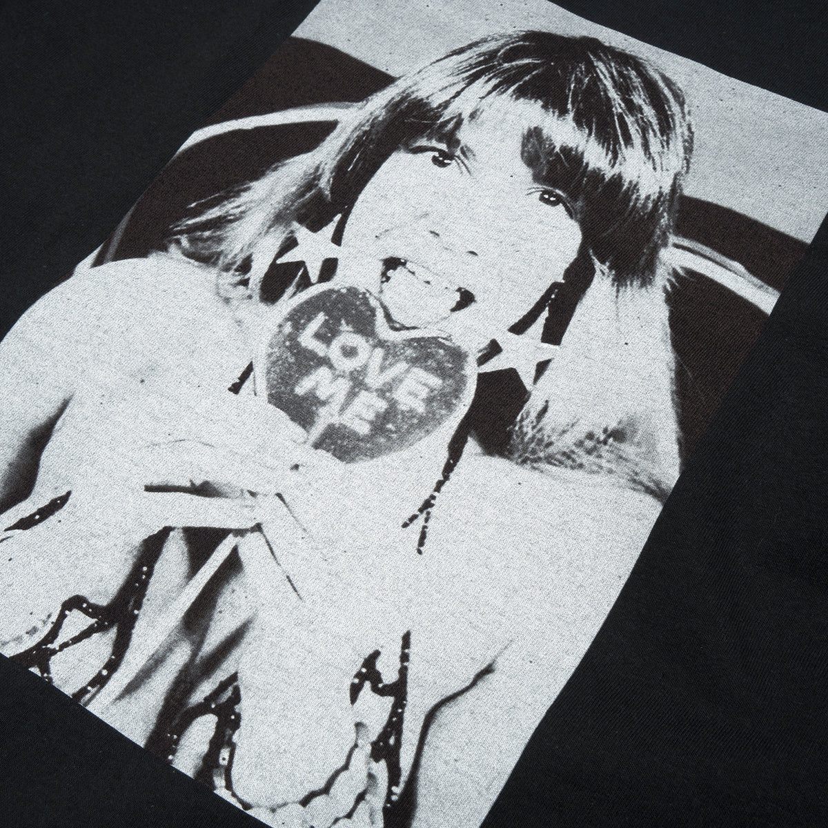 Bedwin & The Heartbreakers | 'Robin' S/S Photo Print T-Shirt Black - Concrete