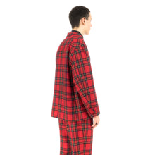 Load image into Gallery viewer, Bedwin &amp; The Heartbreakers | &#39;Travis&#39; 4B Wool Flannel Taylor Jacket Red - Concrete