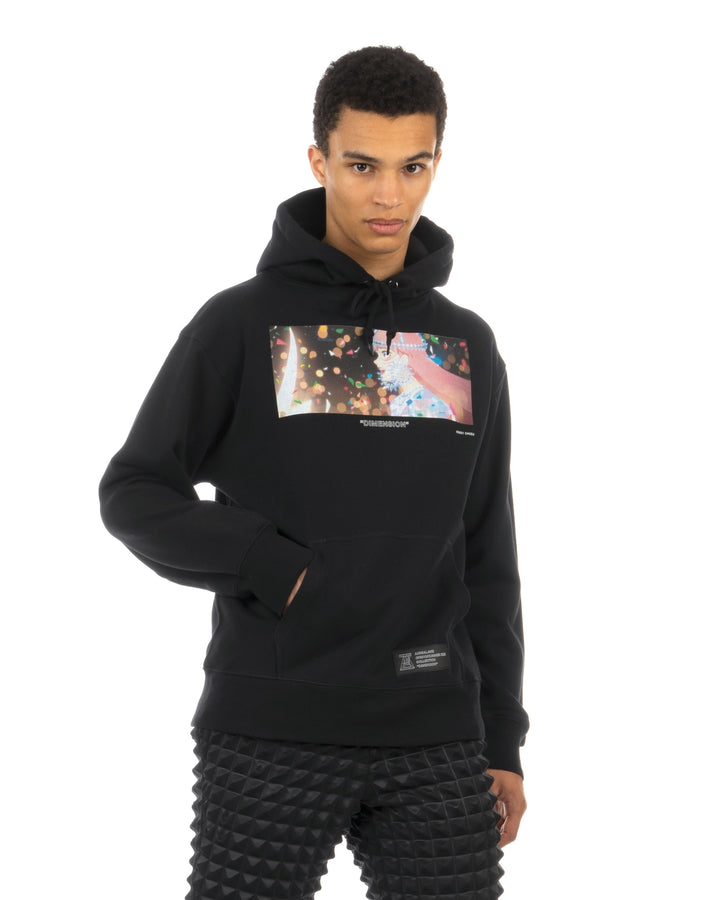 ANREALAGE | 'Belle' Hoodie Black - Concrete