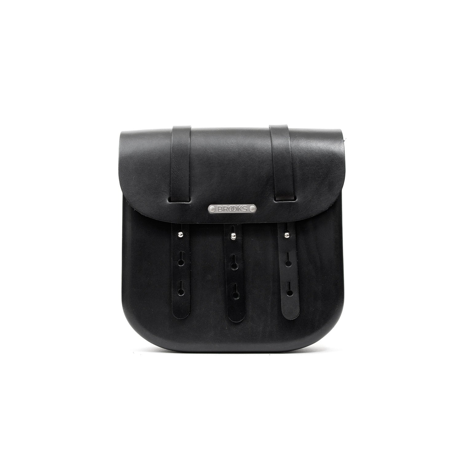 Brooks England | B3 Leather Bag Black (large) – Concrete