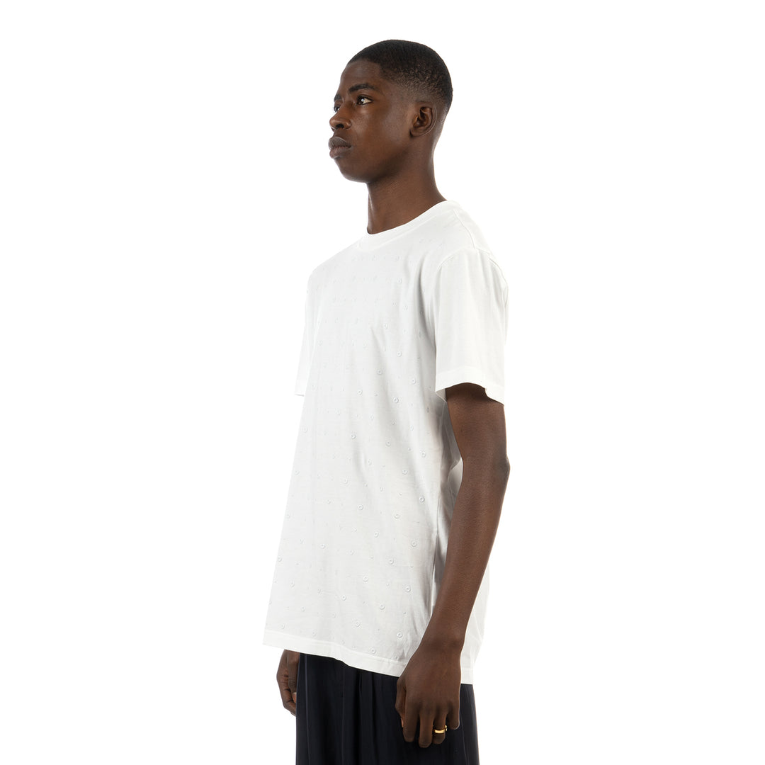 VIKTOR&ROLF | Eyelet & Stud T-Shirt White - Concrete