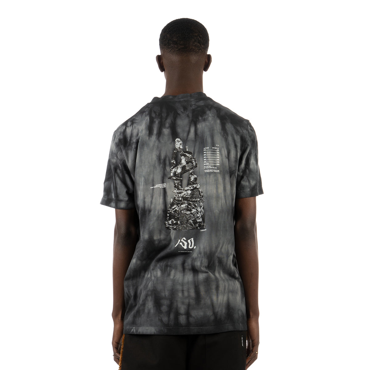 TOBIAS BIRK NIELSEN | T5_G2 Graphic T-Shirt Black / Anthracite - Concrete