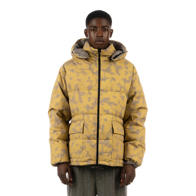 LC23 | Photosensitive Camo Down Jacket Grey - Concrete