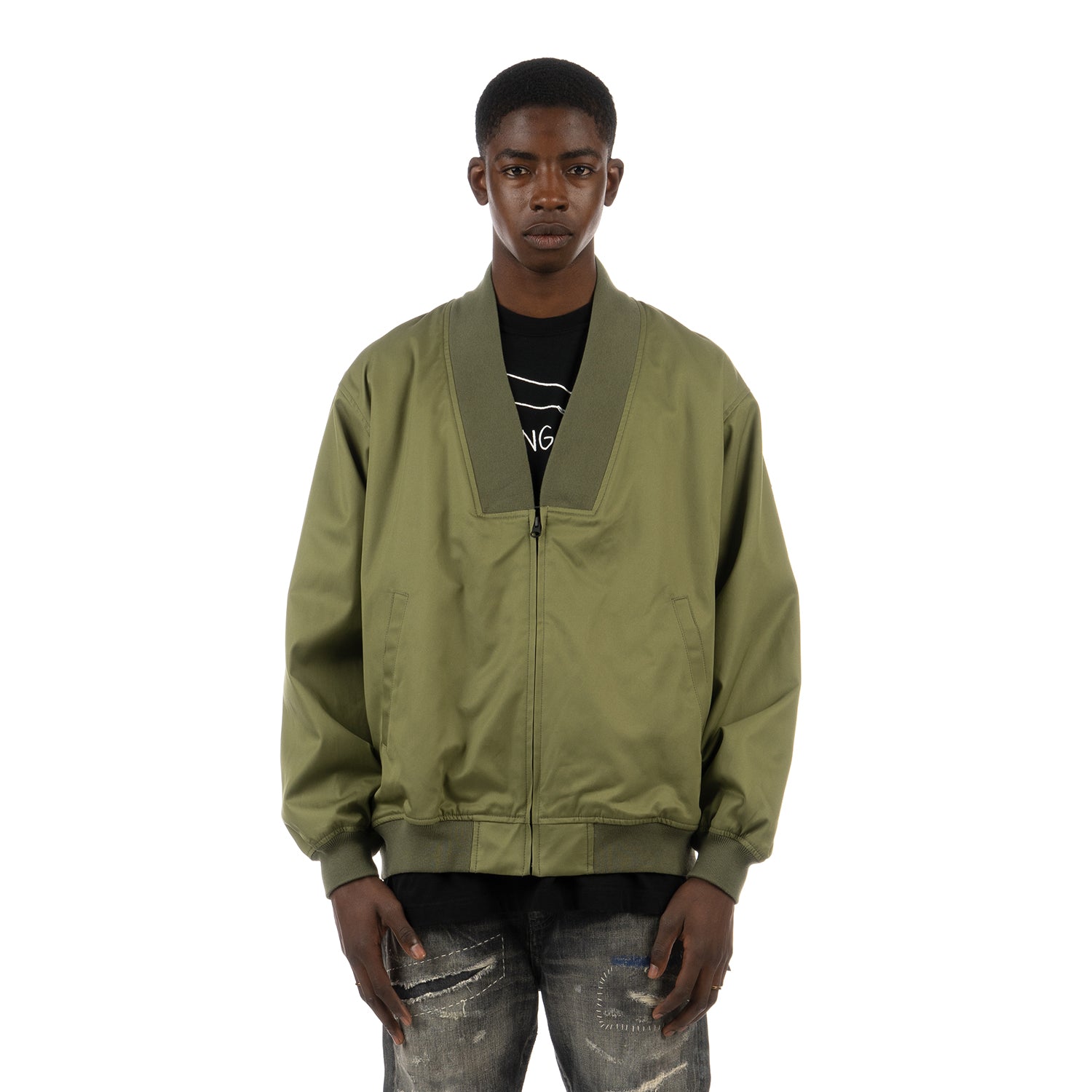 NEIGHBORHOOD | RIB / C-JKT Olive Drab | Concrete