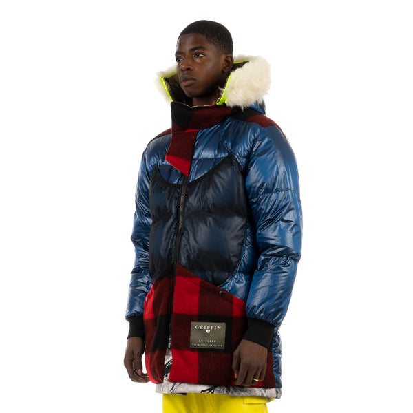 Griffin Reversible New Sherridon Coat Stealth Camo Concrete