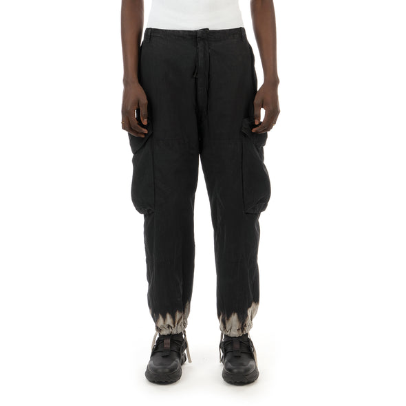 NEMEN® | Edem Discharged Cargo Overpant Black - Concrete