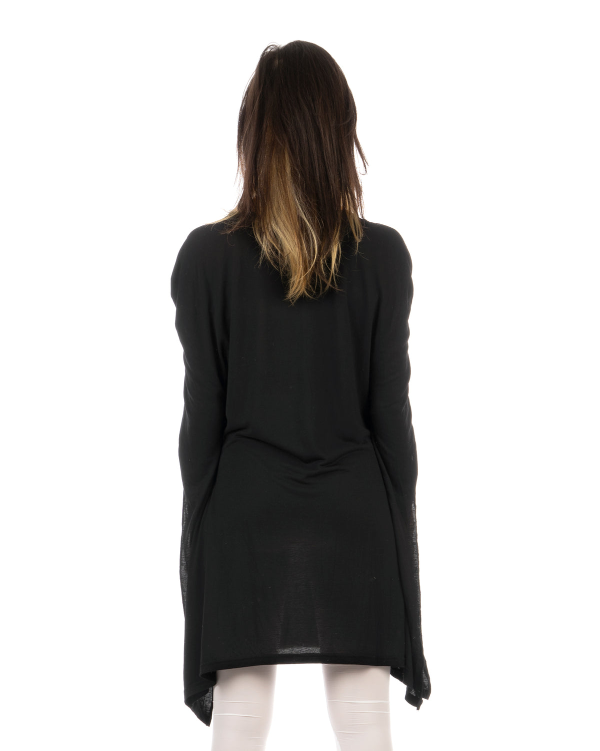 Ground Zero | 'Follow Me' Printed Tee Dress Black - Concrete