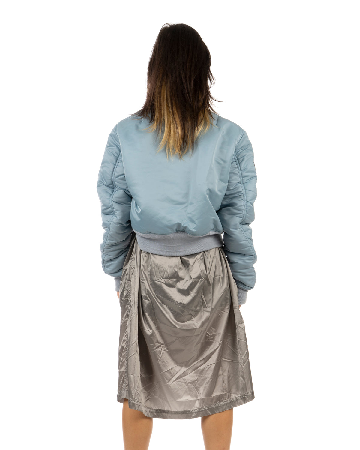 Duran Lantink for Concrete | Bomber Dress Blue / Silver - Concrete