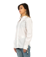 Load image into Gallery viewer, FACETASM | W Woven Scarf Shirt White - Concrete