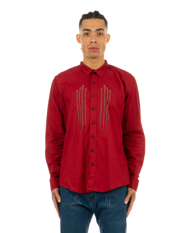 Levi's Red | 101755 Attraction Repulsion Button-Up Shirt Red - Concrete