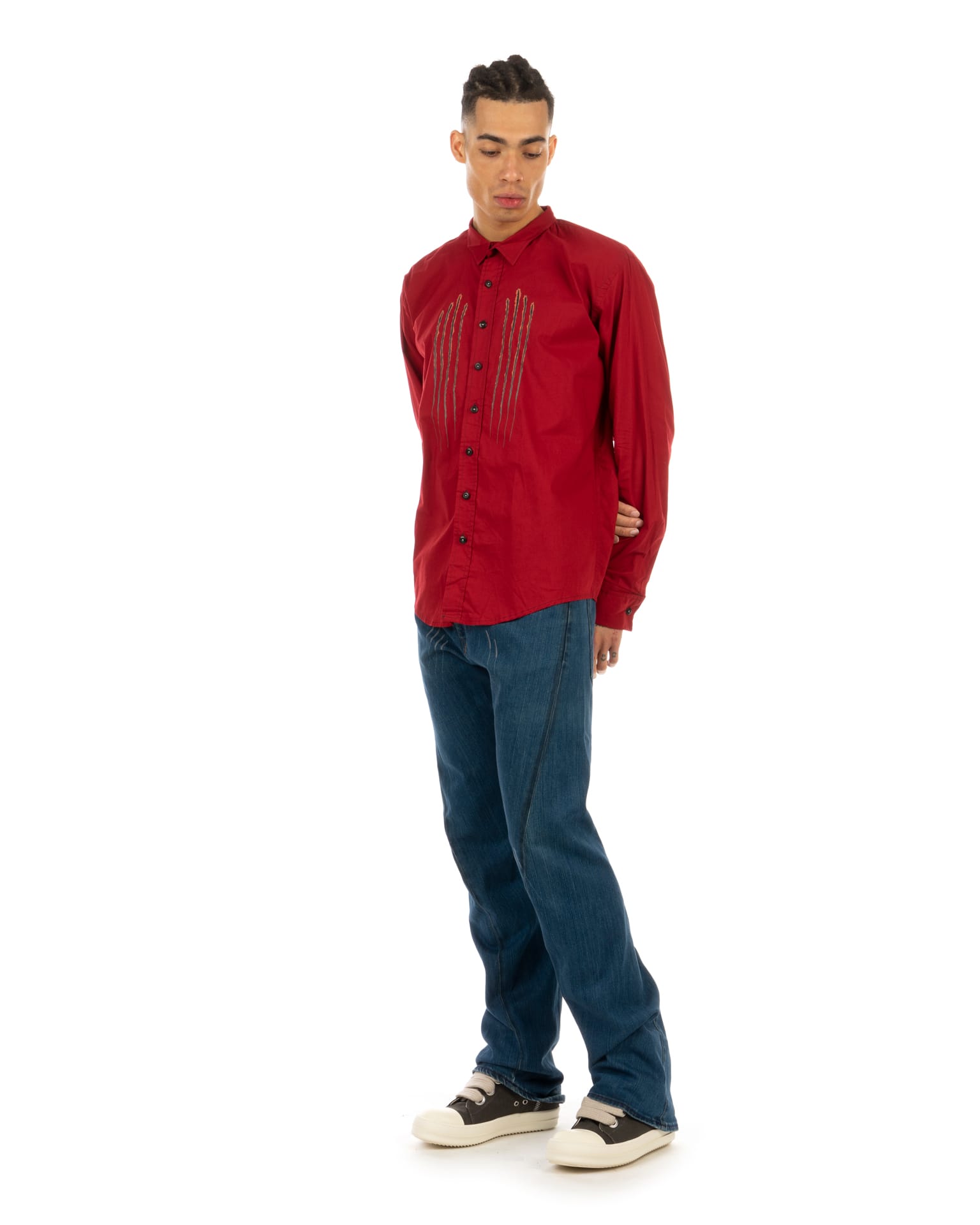 Levi's Red | 104929 Nail Scars Twisted Jeans | Concrete