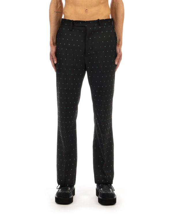 Marni | Tropical Wool Trousers Black - Concrete