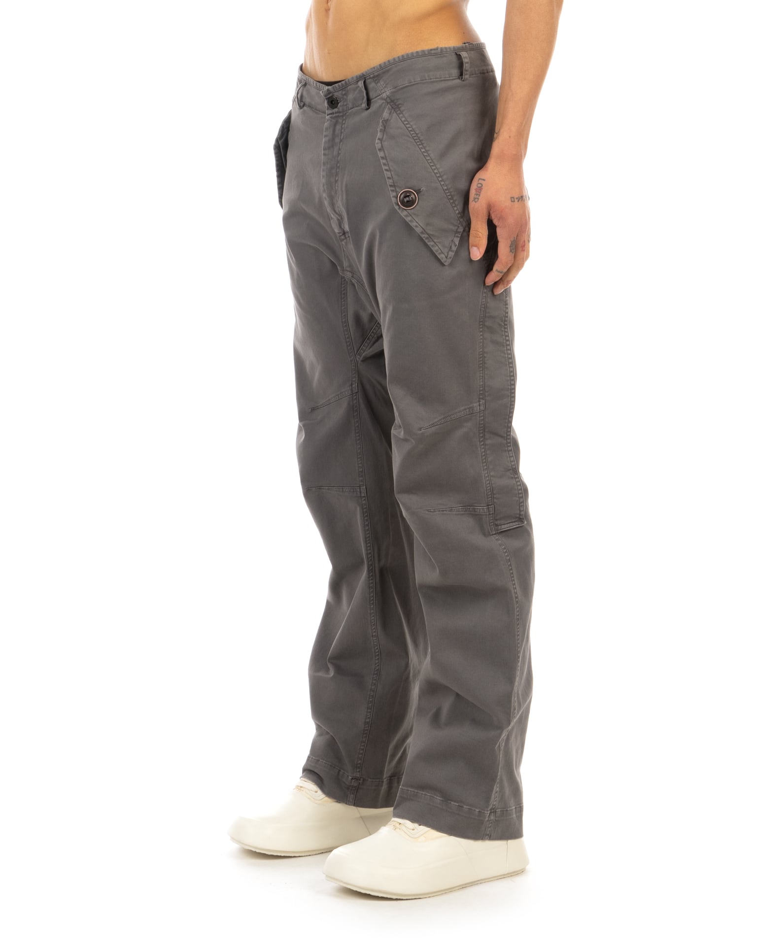 Griffin | GFS23 Archback Pant Mirtillo Smoke – Concrete