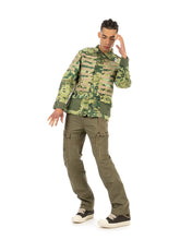 Load image into Gallery viewer, Billionaire Boys Club | Molle System Heavy Military Jacket Green - Concrete