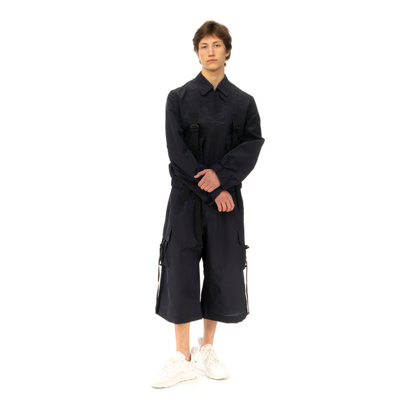 adidas Y-3 M CH2 Sporty Seersucker Pants Legend Ink Concrete