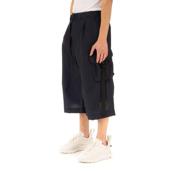 In4398 adidas Y-3 | M CH2 Sporty Seersucker Pants Legend Ink | Concrete
