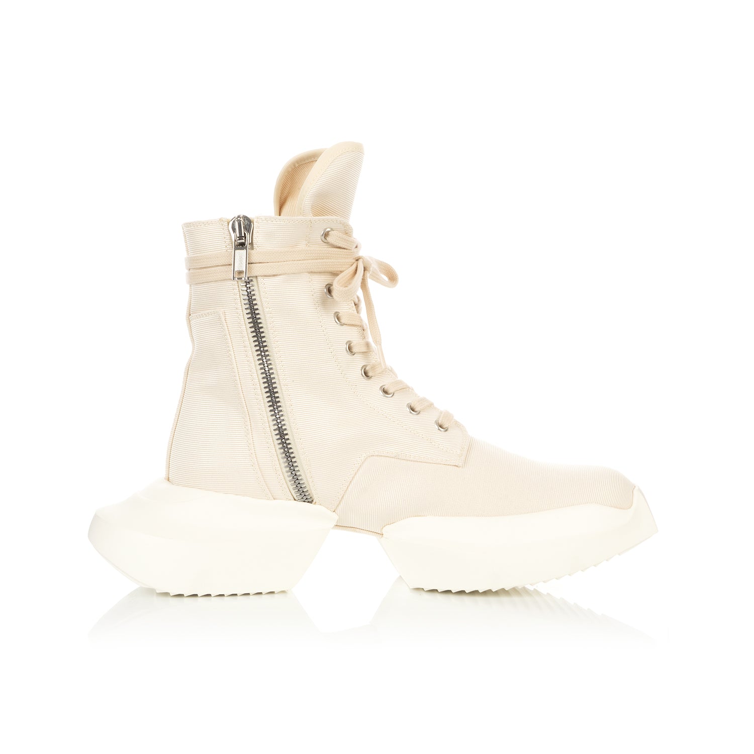 靴 Rick owens army boots DRKSHDW by Rick Owens | Army Boots Natural / Milk | Concrete