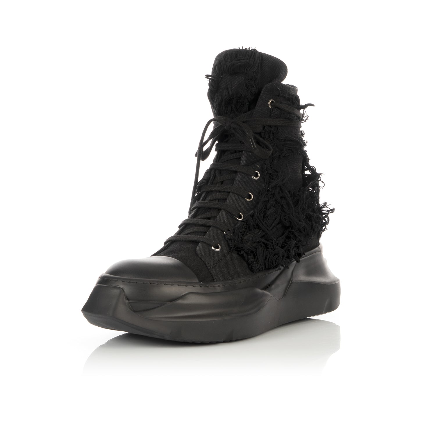 DRKSHDW by Rick Owens | Abstract Sneaks Black | Concrete