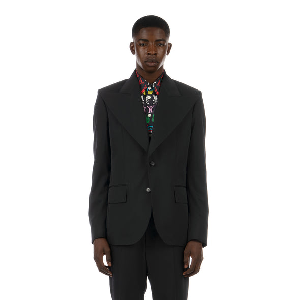 Walter Van Beirendonck | Future Proof Blazer Black - Concrete