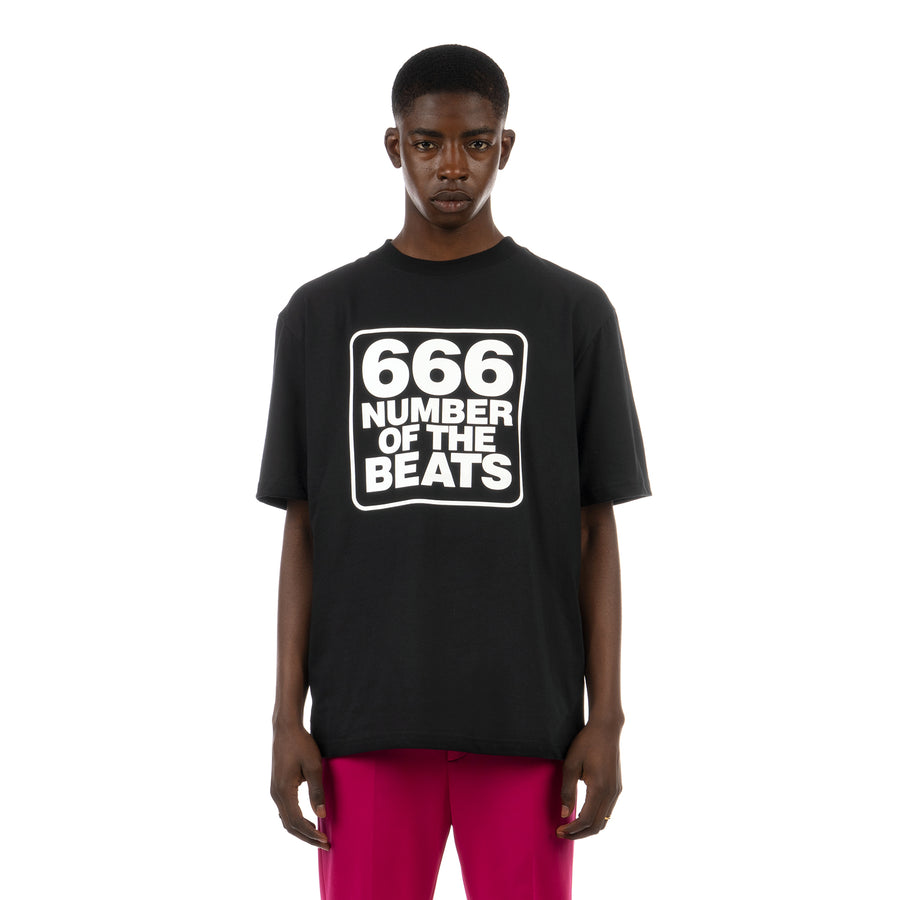 GFOOT | '666' T-Shirt Black - Concrete