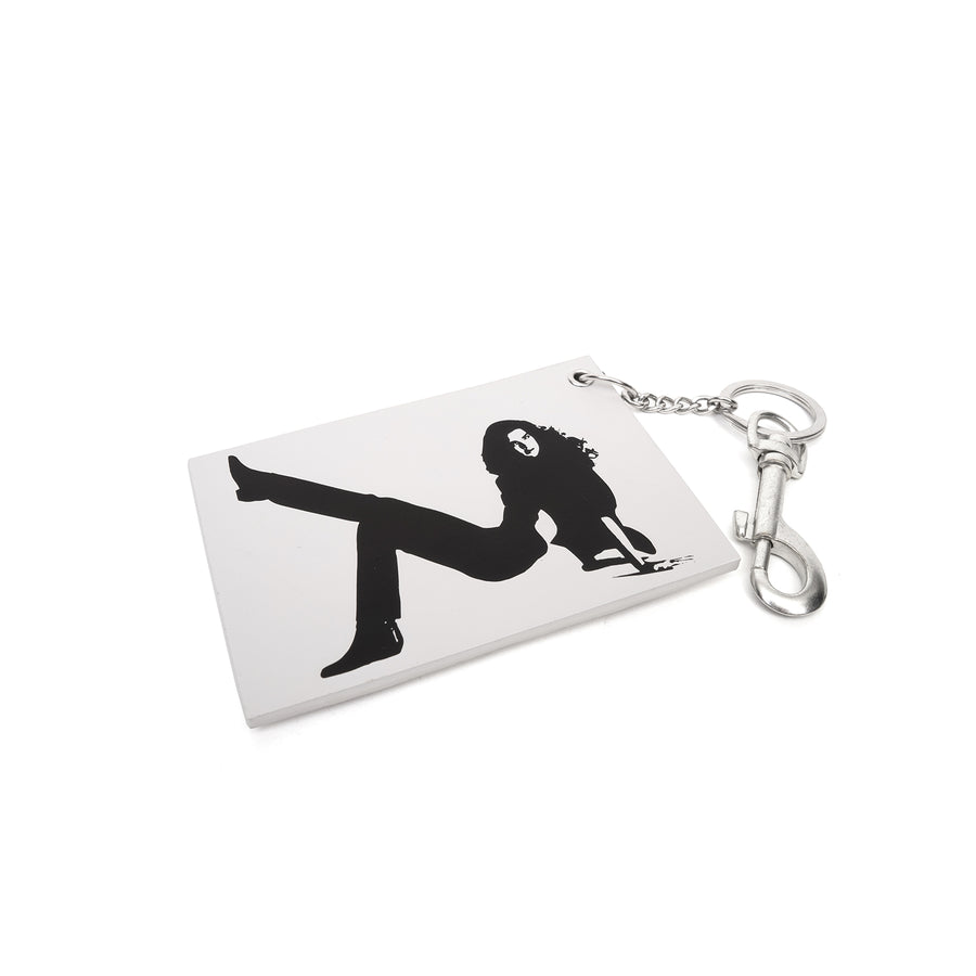 Calvin Klein Jeans Est. 1978 | Icon Key Chain Bright White - Concrete