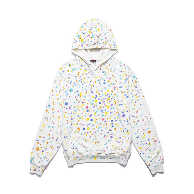 CLOT | Paintsplatter Hoodie (Hand Finished) White - Concrete