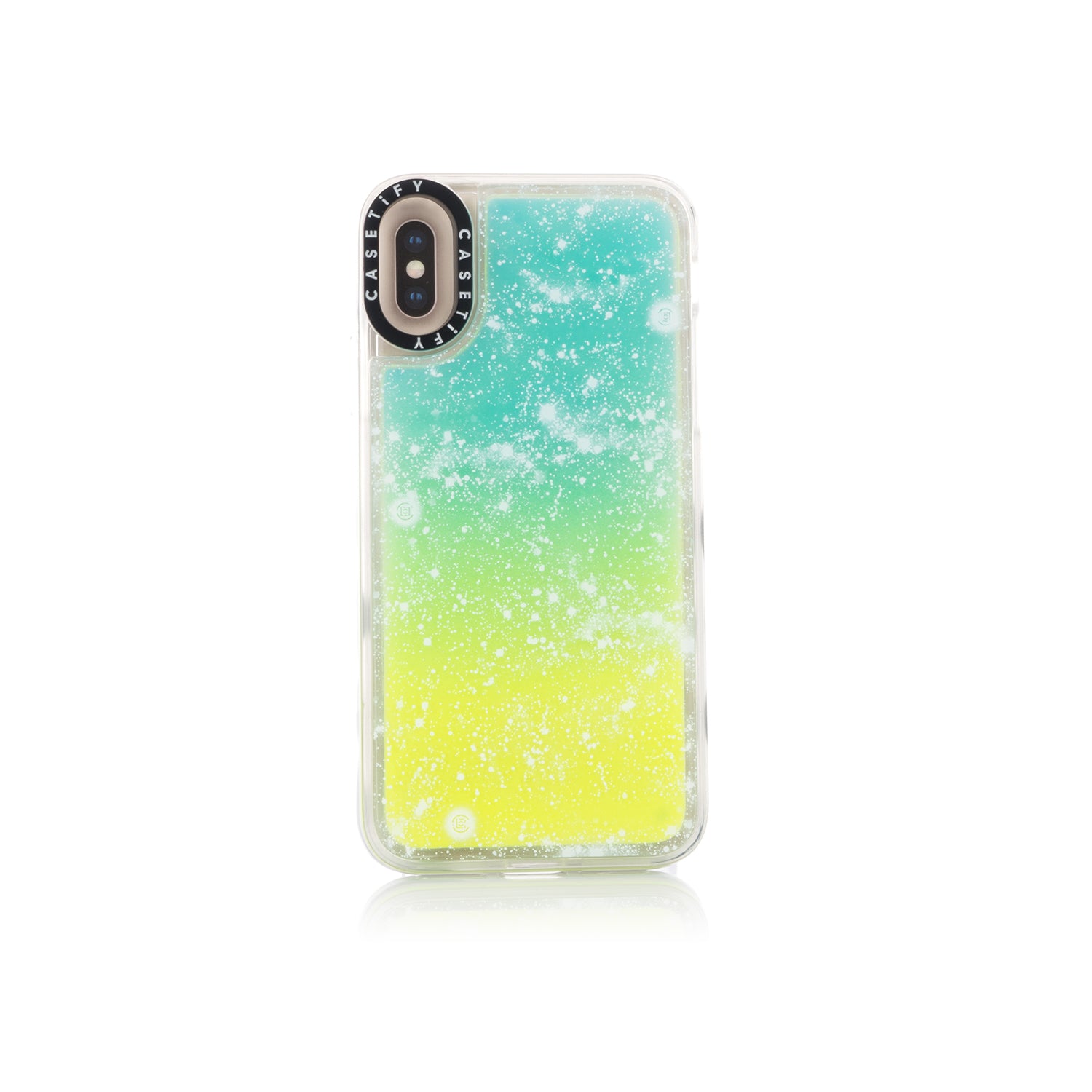 CLOT Stars All Over Neon Sand iPhone Case X XS Yellow