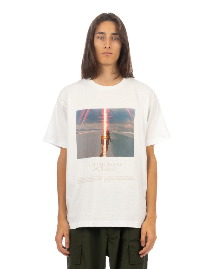 Akomplice | x Synchrodogs Moment T-Shirt White - Concrete
