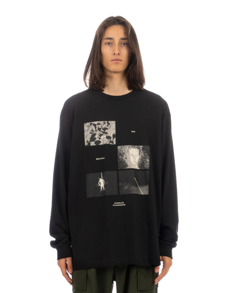 Akomplice | x Synchrodogs Synchronicity LS T-Shirt Black - Concrete