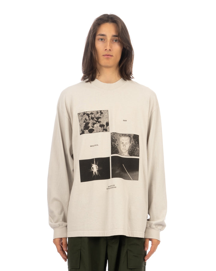 Akomplice | x Synchrodogs Synchronicity LS T-Shirt Cement - Concrete