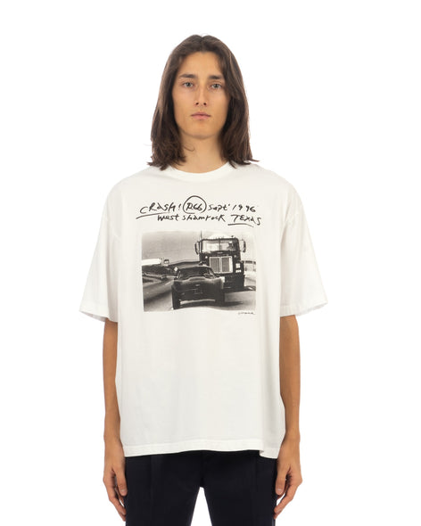 NEIGHBORHOOD | ON-4 T-Shirt White - Concrete