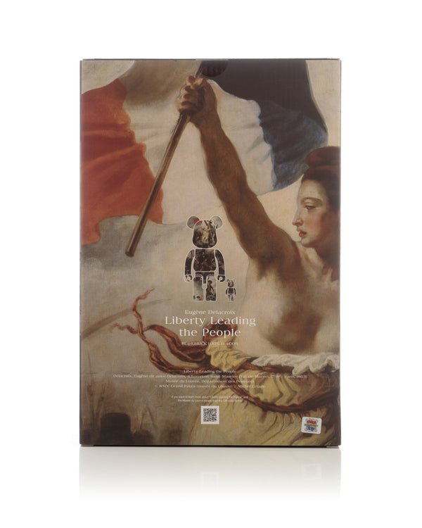 Medicom Toy | Be@rbrick 400% & 100% Eugène Delacroix - Concrete