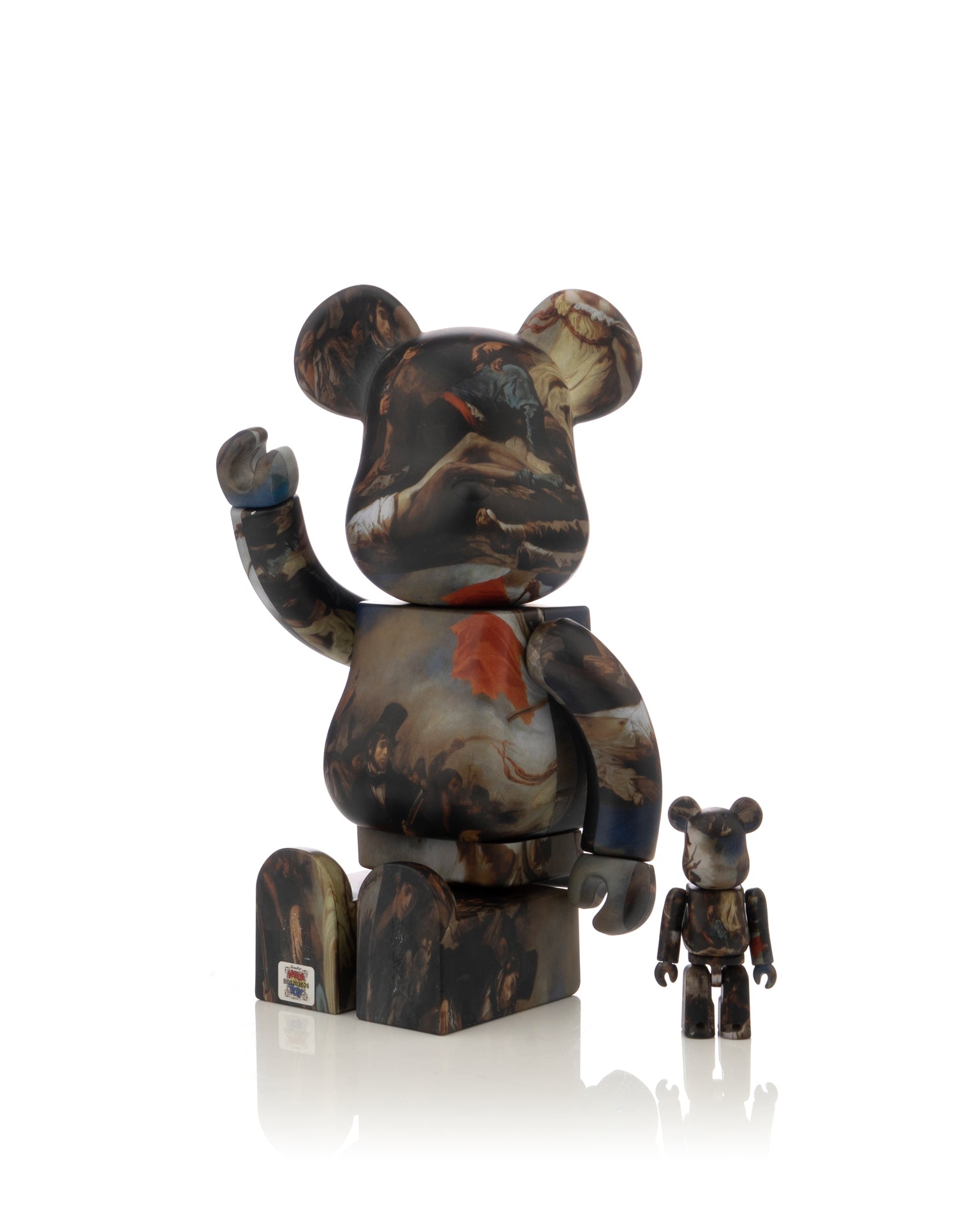 Medicom Toy | Be@rbrick 400% & 100% Eugène Delacroix | Concrete