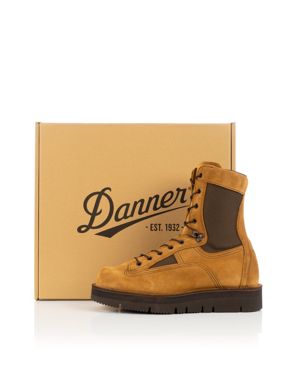 White Mountaineering | x DANNER BOOTS 'Combat' Brown - Concrete