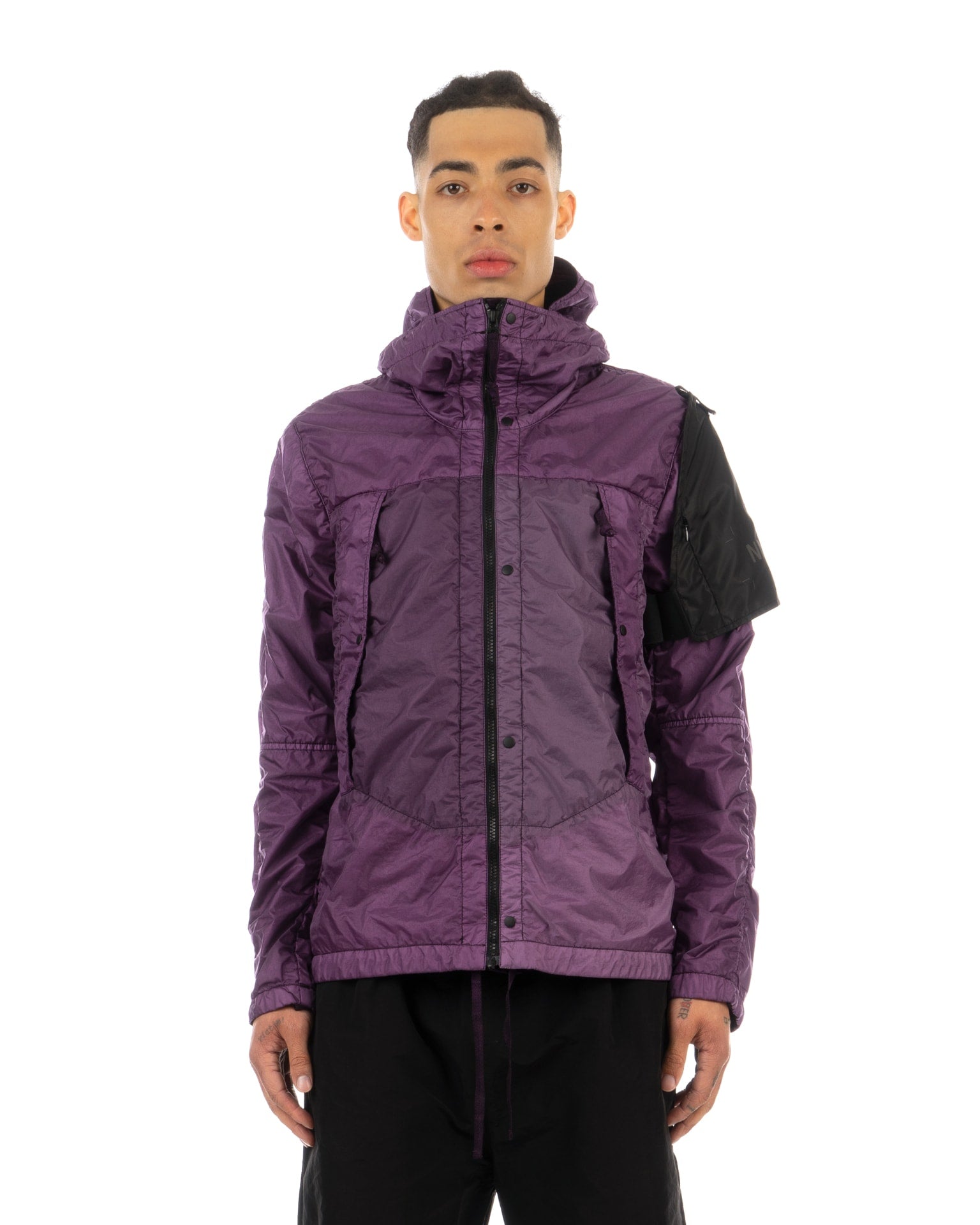 NEMEN Eazy Technical Jacket Bright Purple Concrete