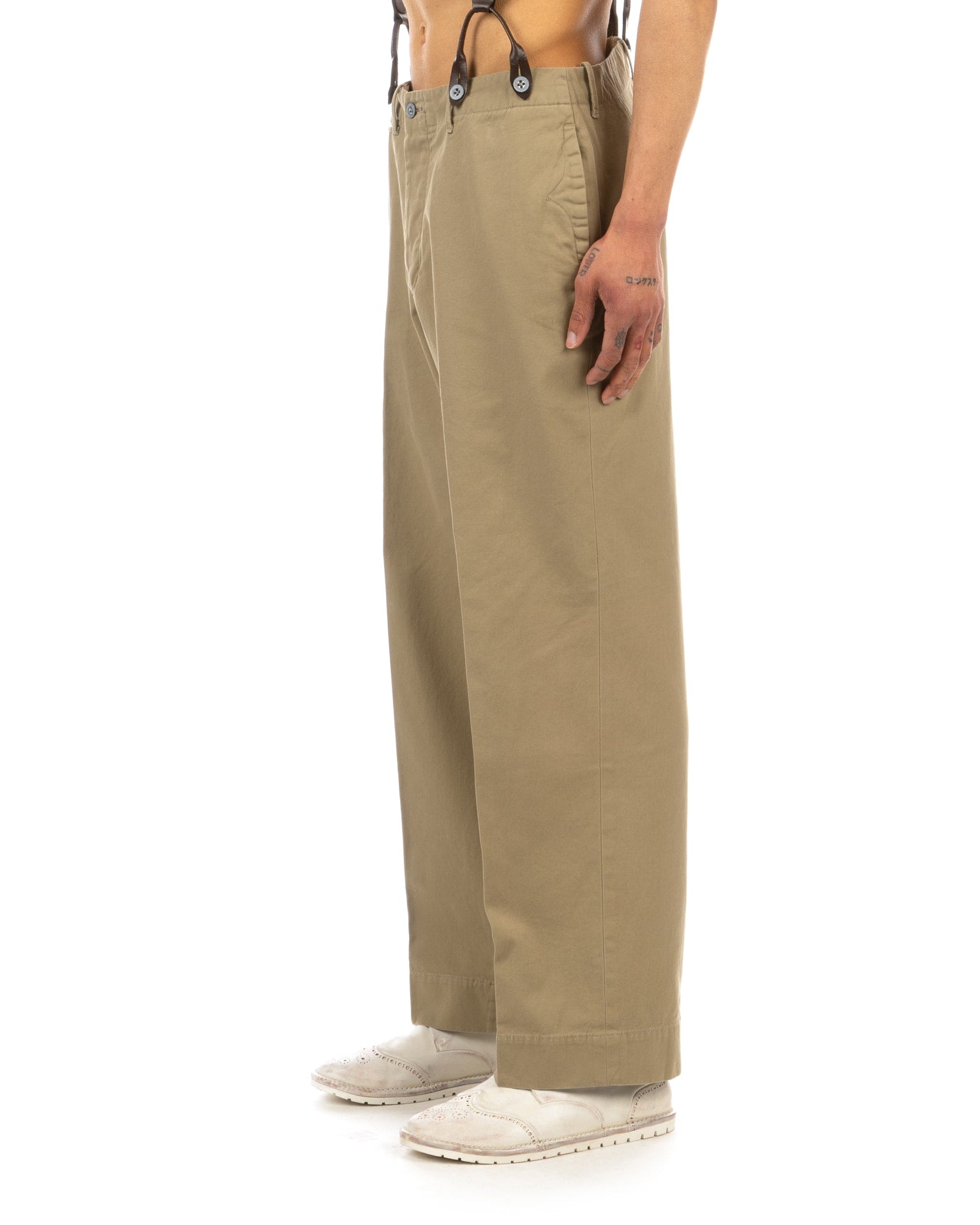 Haversack | Cotton Pants Khaki | Concretestore