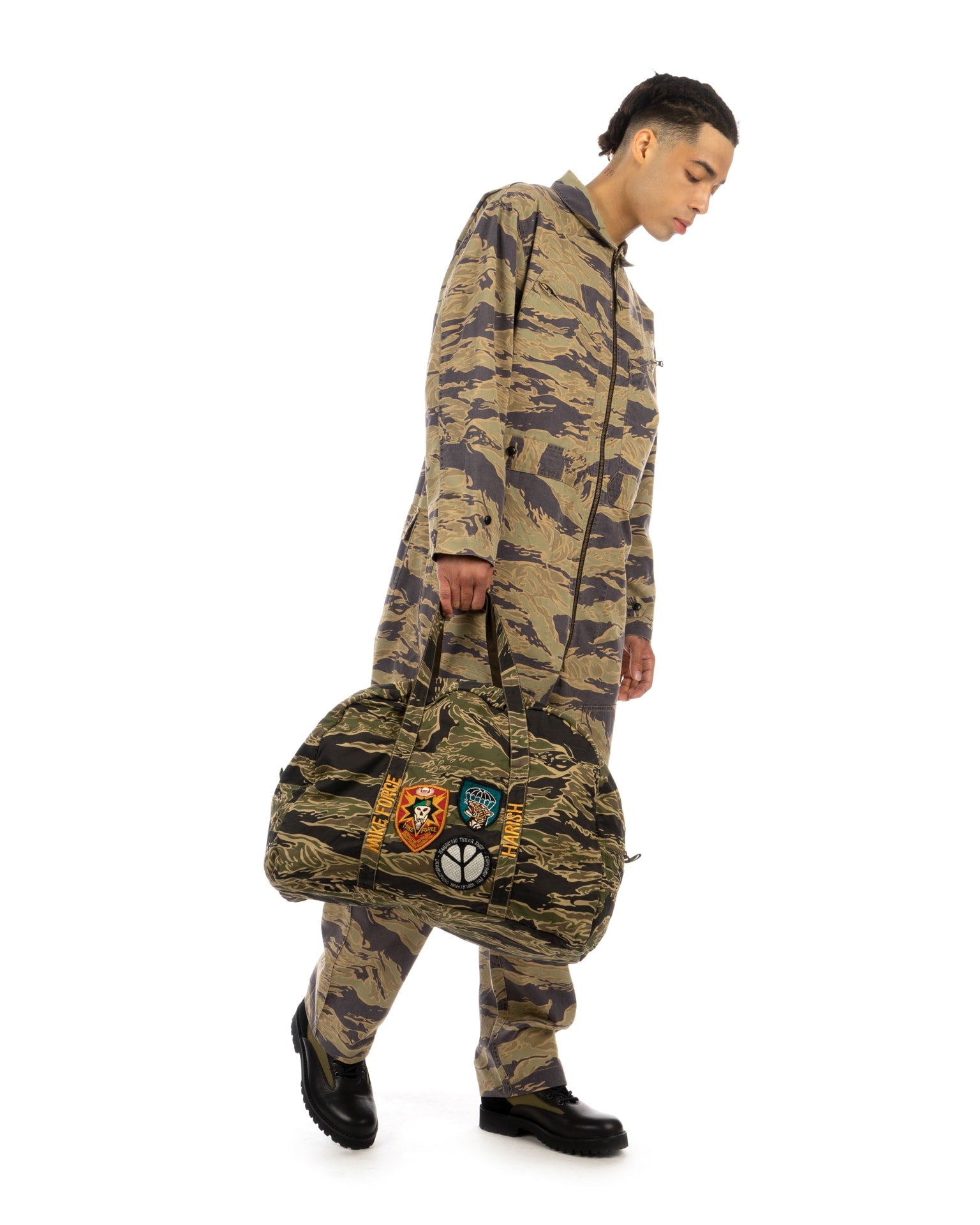 maharishi | 8119 Camo Advisor's Flightsuit Gold Tigerstripe | Concrete
