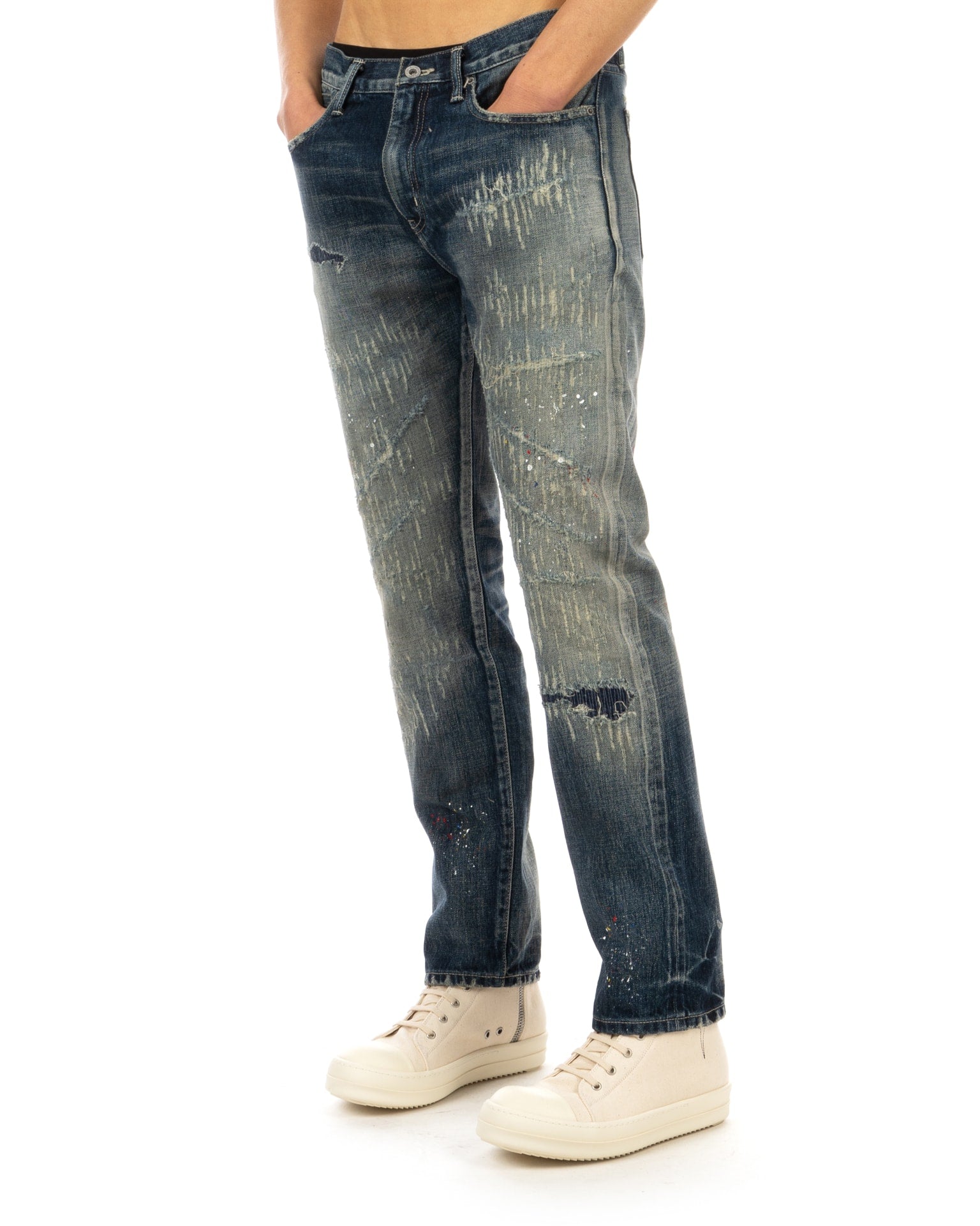 NEIGHBORHOOD | Savage DP-Narrow Pants Indigo | Concrete