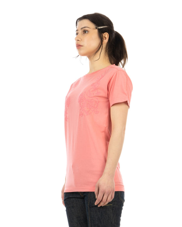 maharishi | 1060 Embroidered T-Shirt Pink - Concrete