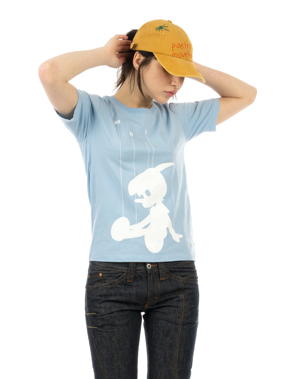 maharishi | x Emmaichai 9201 Pulling Strings T-Shirt Summer Blue - Concrete
